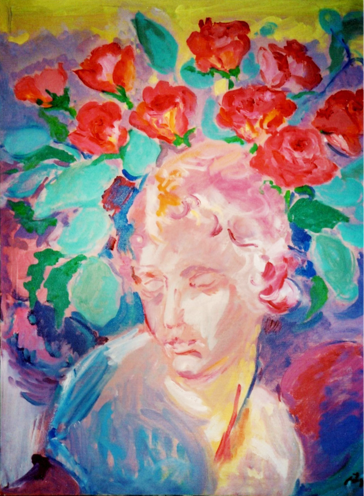 Le  buste aux roses Naoko Paganotti