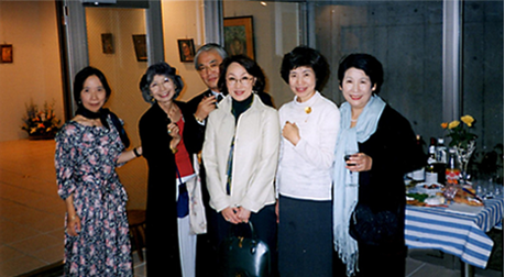 Vernissage Naoko Paganotti Galerie Omotesando Tokyo 2001